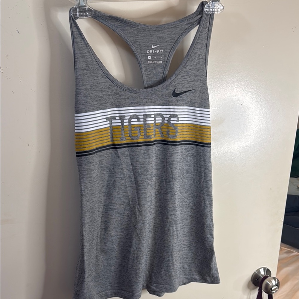 Nike Tigers Dri-FIT Gray Tank Top